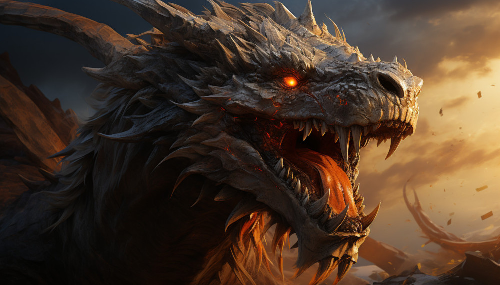 Dragon: mythical and legendary creature